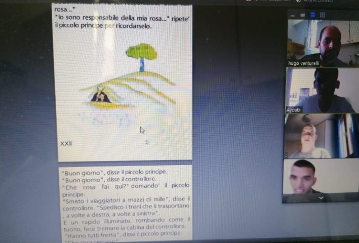 Durante il lockdown-Il piccolo principe